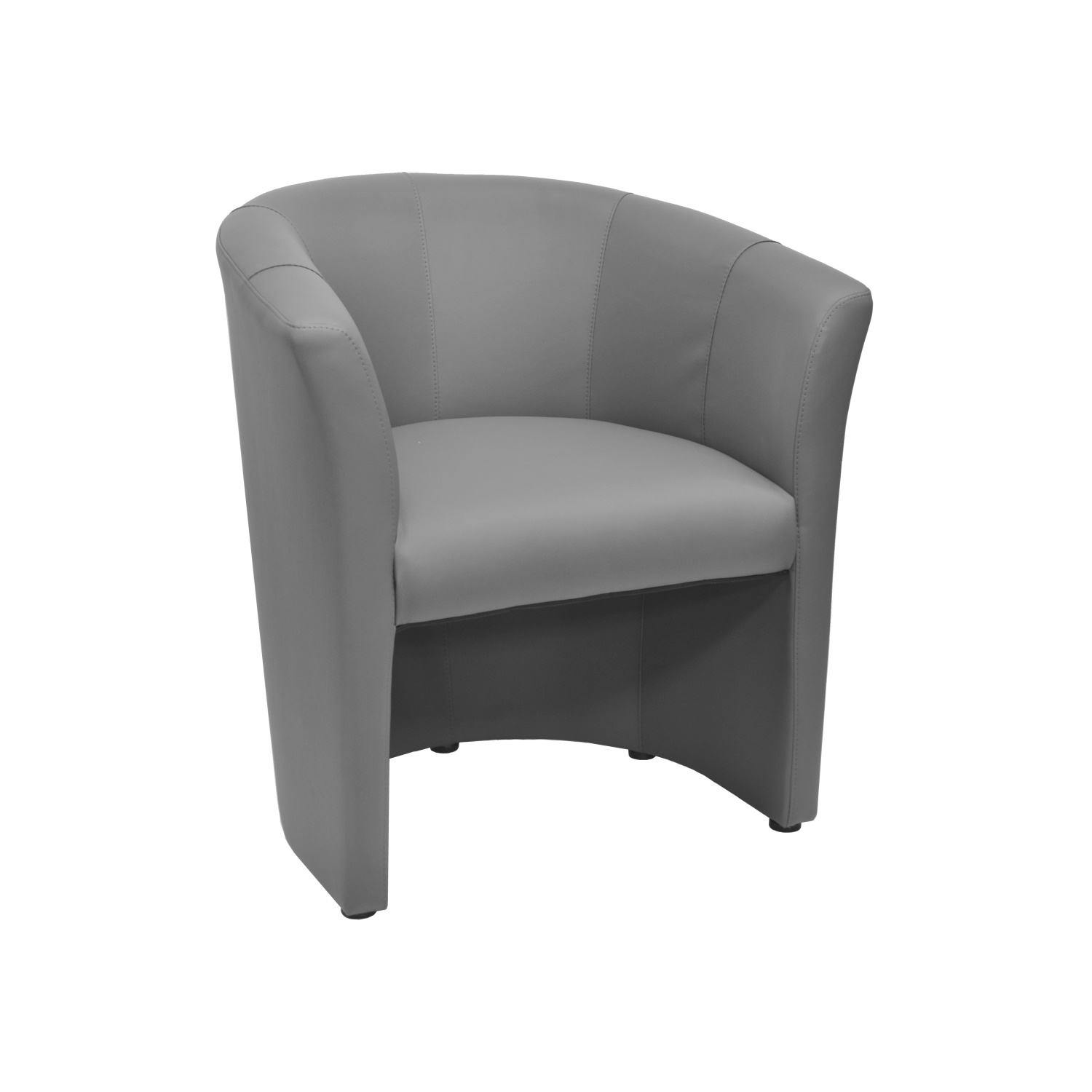Lounge Chairs - Armchair Club Eco 70 Grey