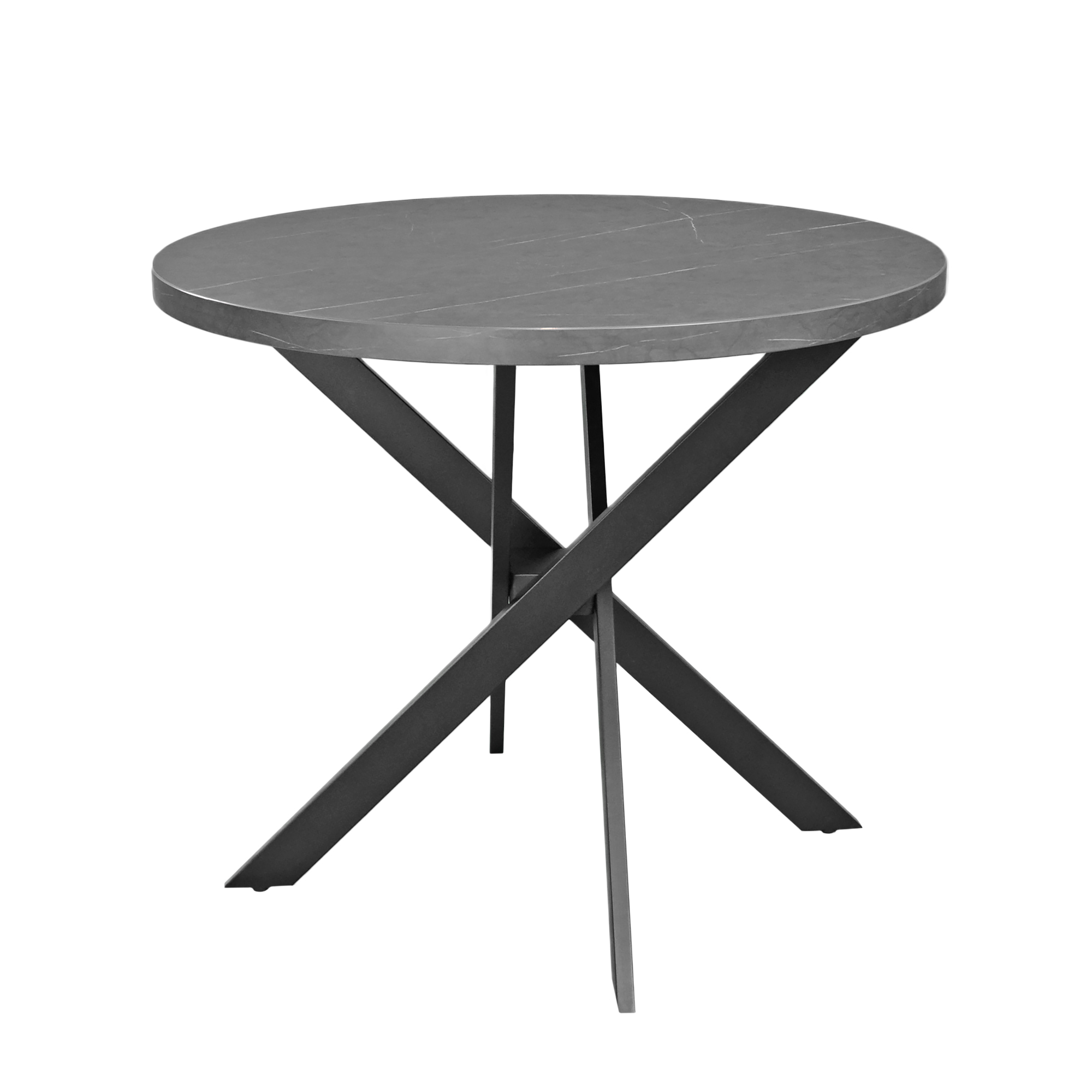 Каталог товаров - Стол TORINO Rondo черный мрамор D90