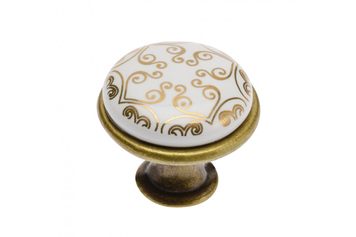 Manere Retro - GP-0728-J4-C-04 Ручка-кнопка J 4, orient gold