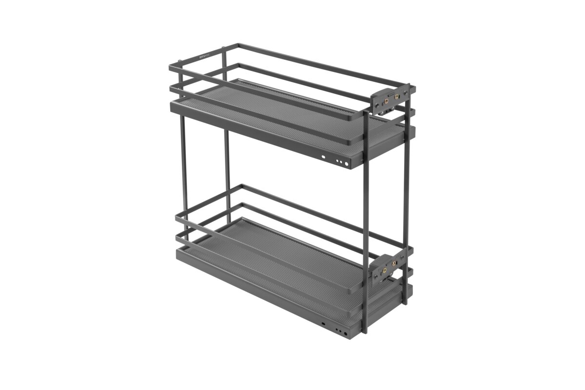 Furniture Hardware - KO-250BO-60 Cargo MOVIX PRO, 250 mm, anthracite, without slides