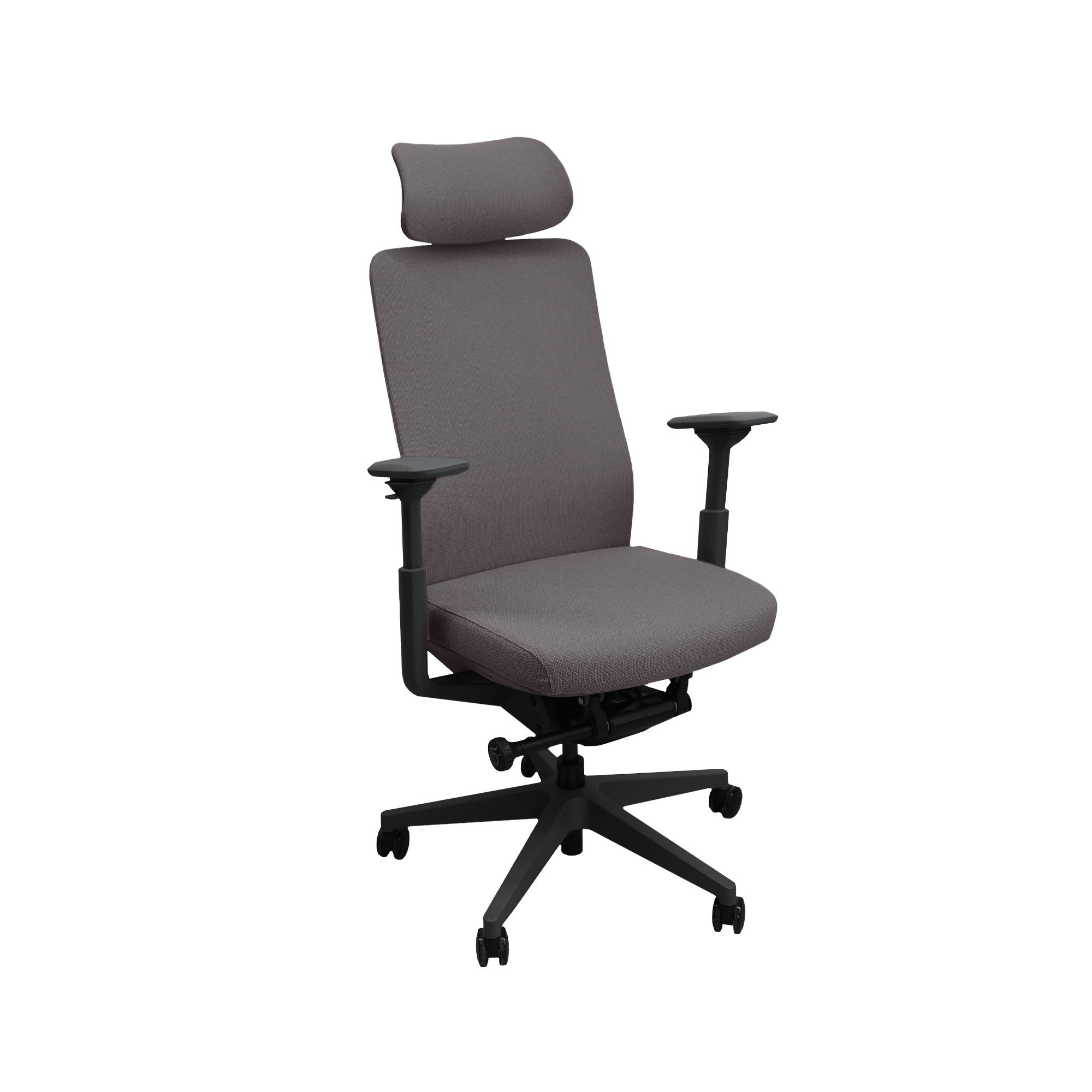 Product Catalog - Nelson Office Chair Dark Grey+Black Frame
