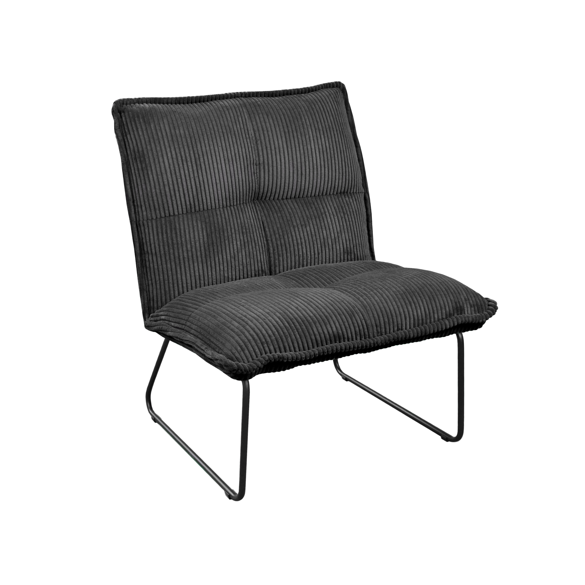 Lounge Chairs - Armchair BRONX Black Velvet