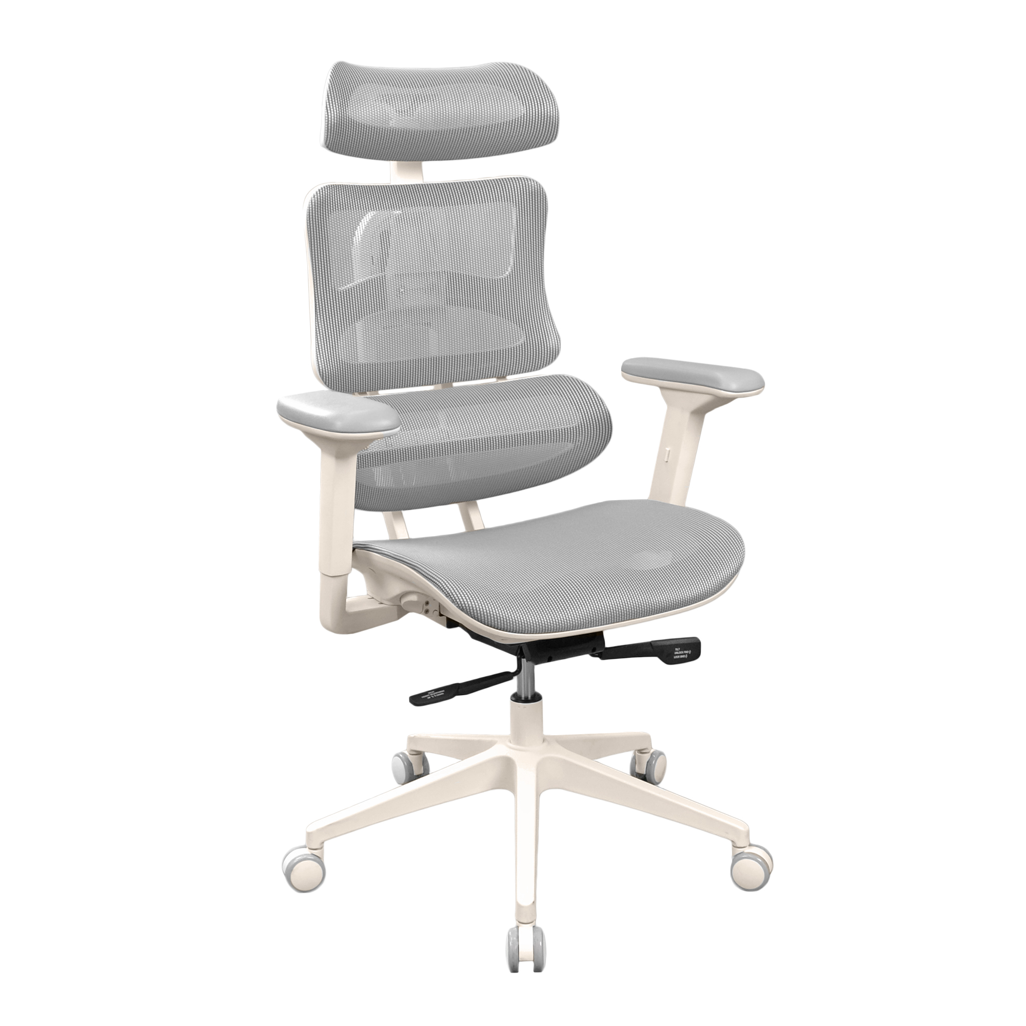 Product Catalog - Office Chair CM-B137AW-4 Grey-White