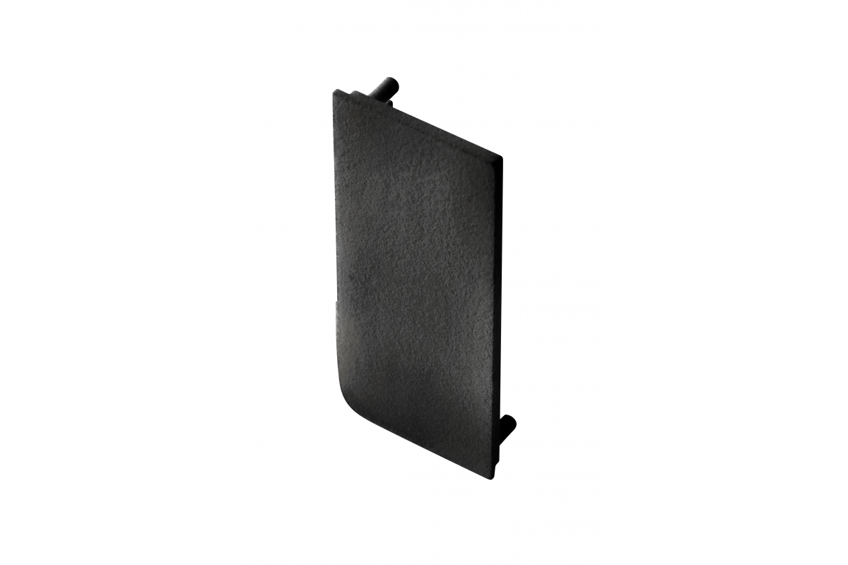 PA-ZASVELLO-LPL-20M Profile end cap VELLO L, matte black STG [1]
