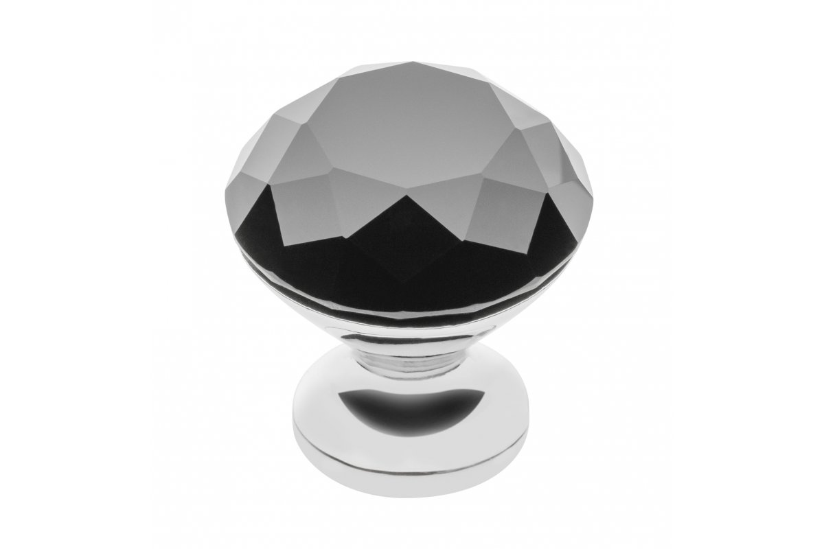 GZ-CRPB25-A1 Handle GZ-CRPB, 25 mm, chrome, black crystal [1]