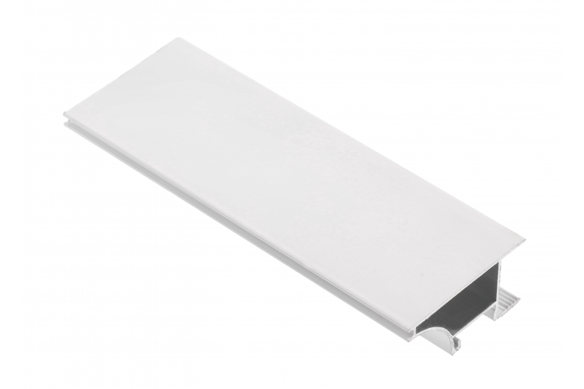 PA-GLAXWN3M-AL-10 Profil polita GLAX, Pal 18mm, pt banda LED, 3 m, alb [1]