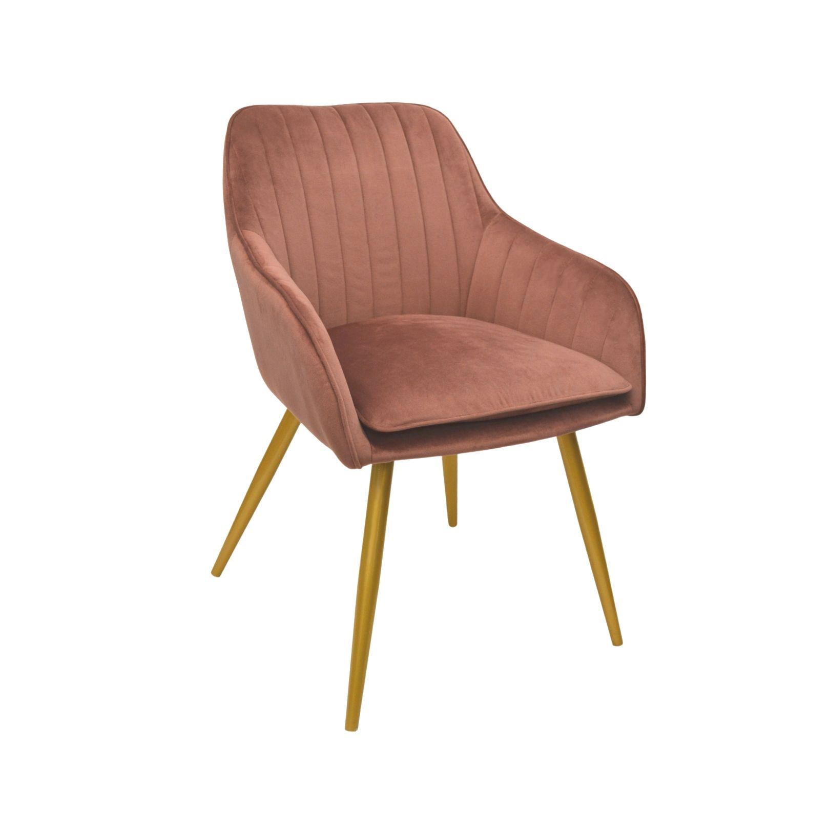 Product Catalog - Iris Chair Rusty+Gold legs