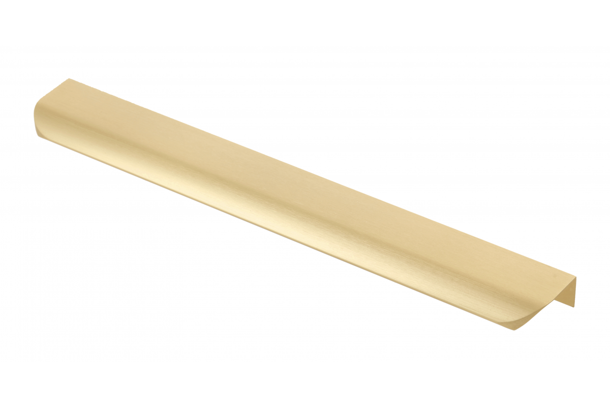 Manere cu aplicare pe cant - UA-HEXA-256-22 Handle HEXA, 256 mm, light gold