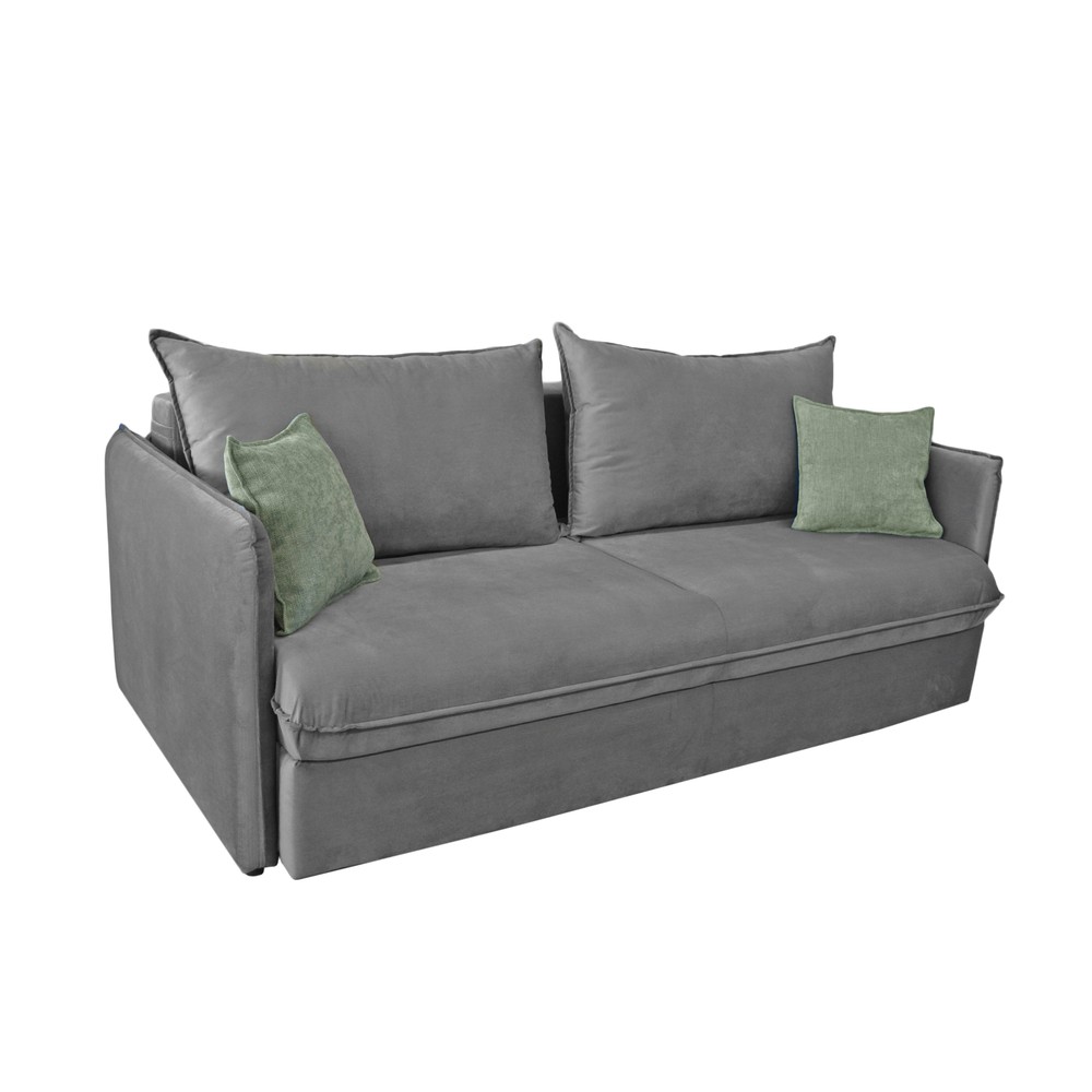 Product Catalog - Barcelona Grey Extendable Sofa