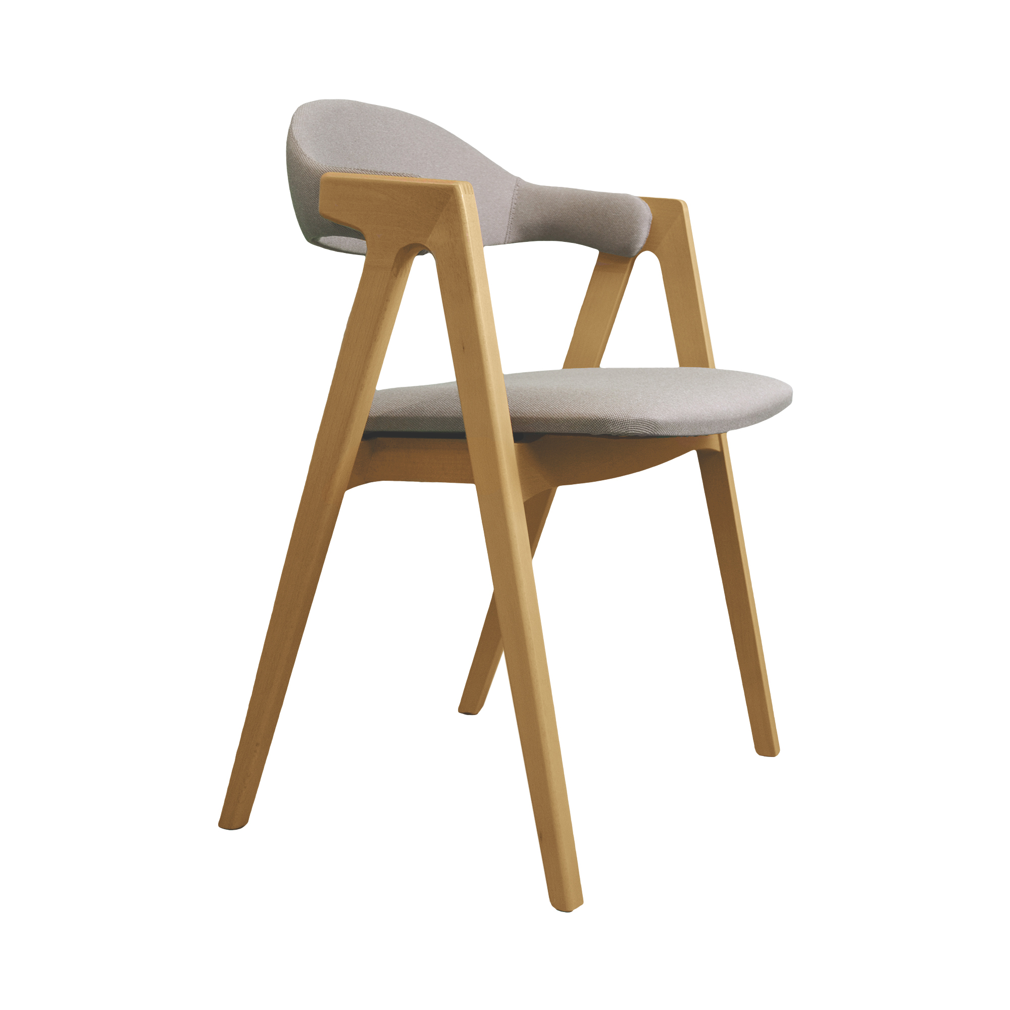 Product Catalog - LOGAN Ambrella Chair 09+Natural Leg