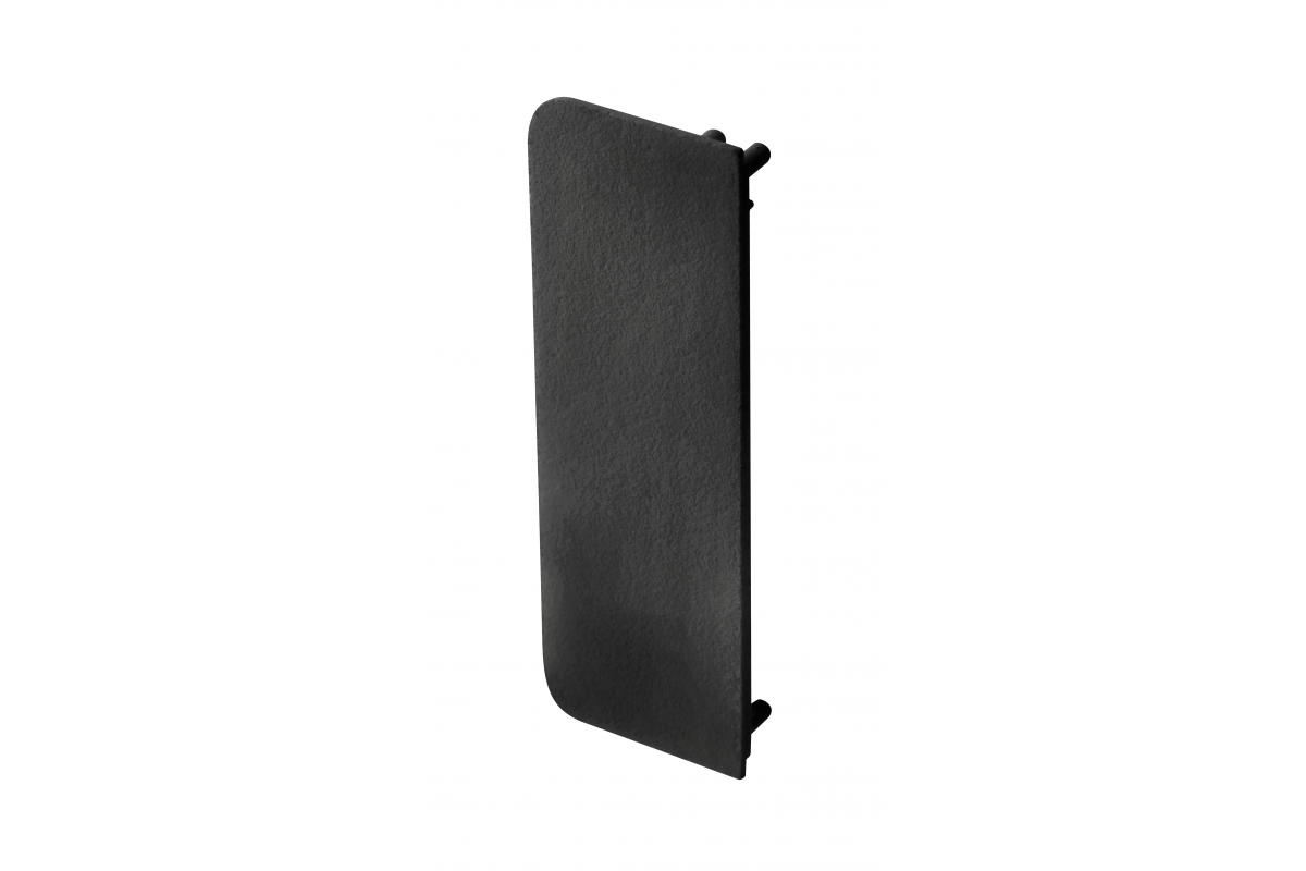 PA-ZASVELLO-CP-20M Profile end cap VELLO C, matte black [1]