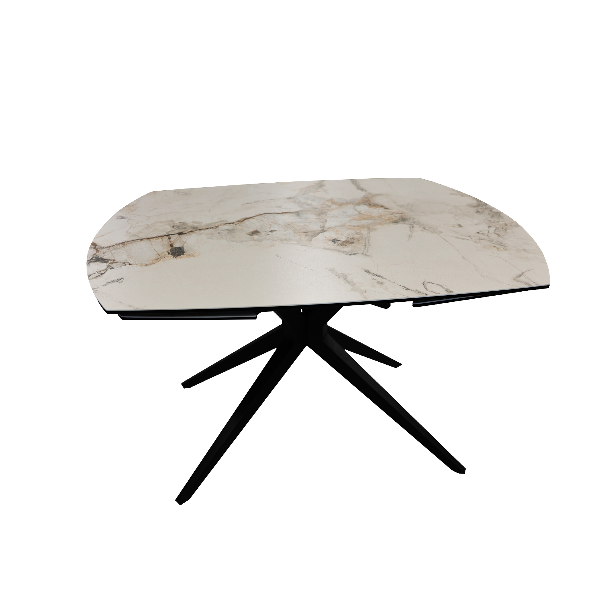 Product Catalog - Chara White Extendable Table 130/190×95