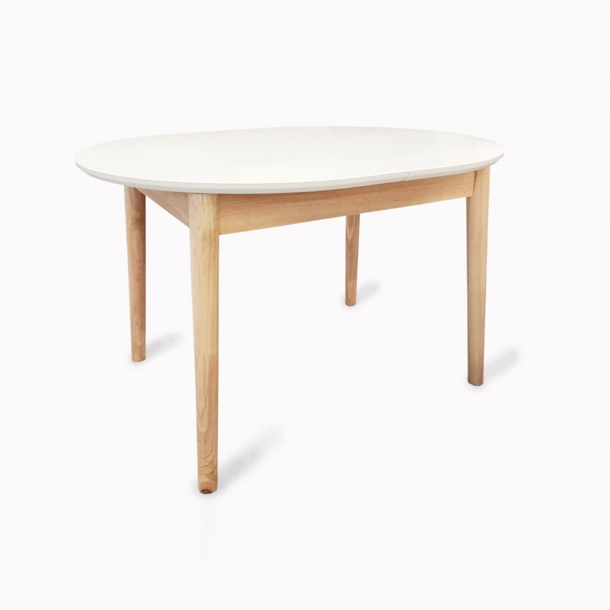 Product Catalog - Extendable Table TB-07 Beige+Transprint Legs 120/150×95