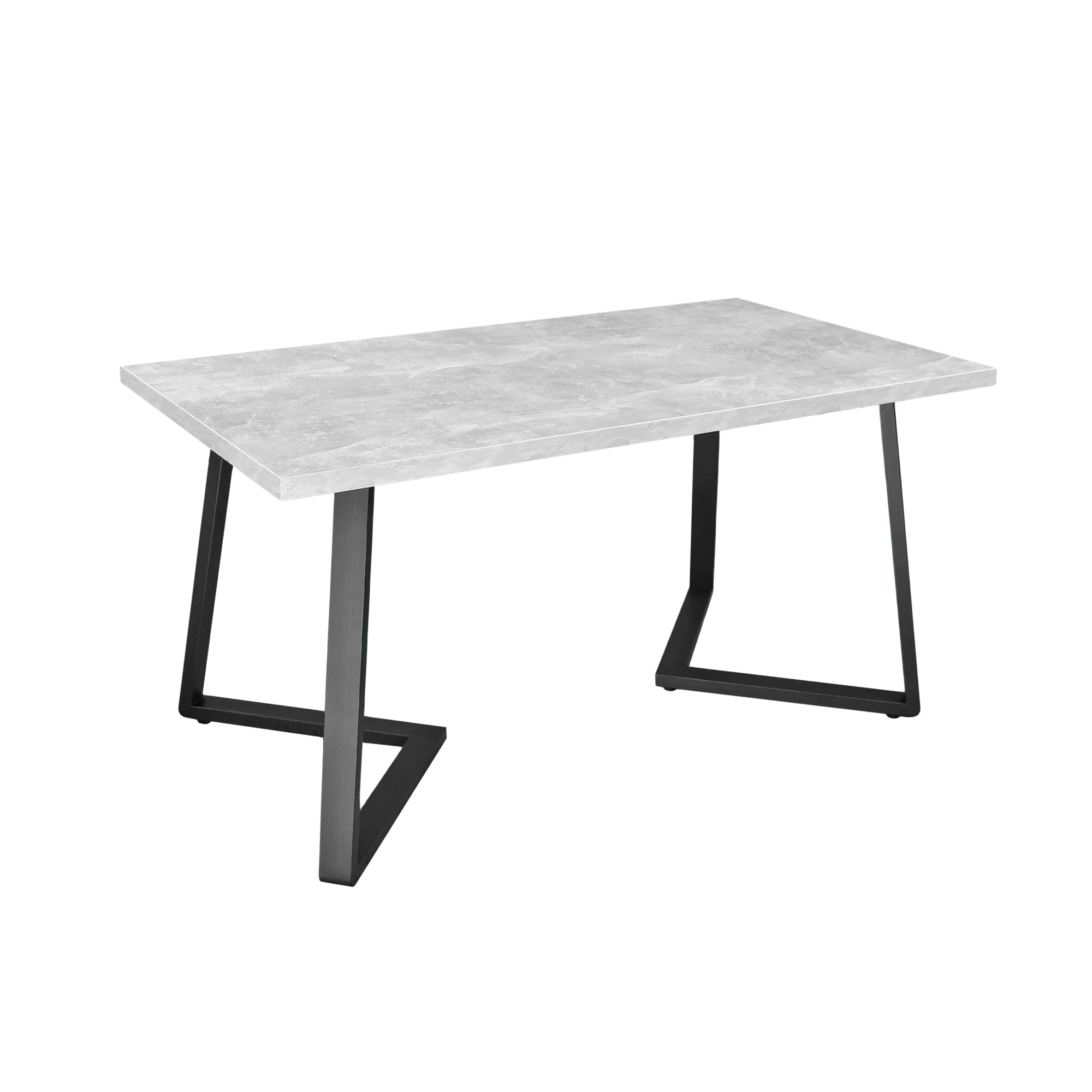 Product Catalog - FRIDA Concrete+Black Legs Table 135×75