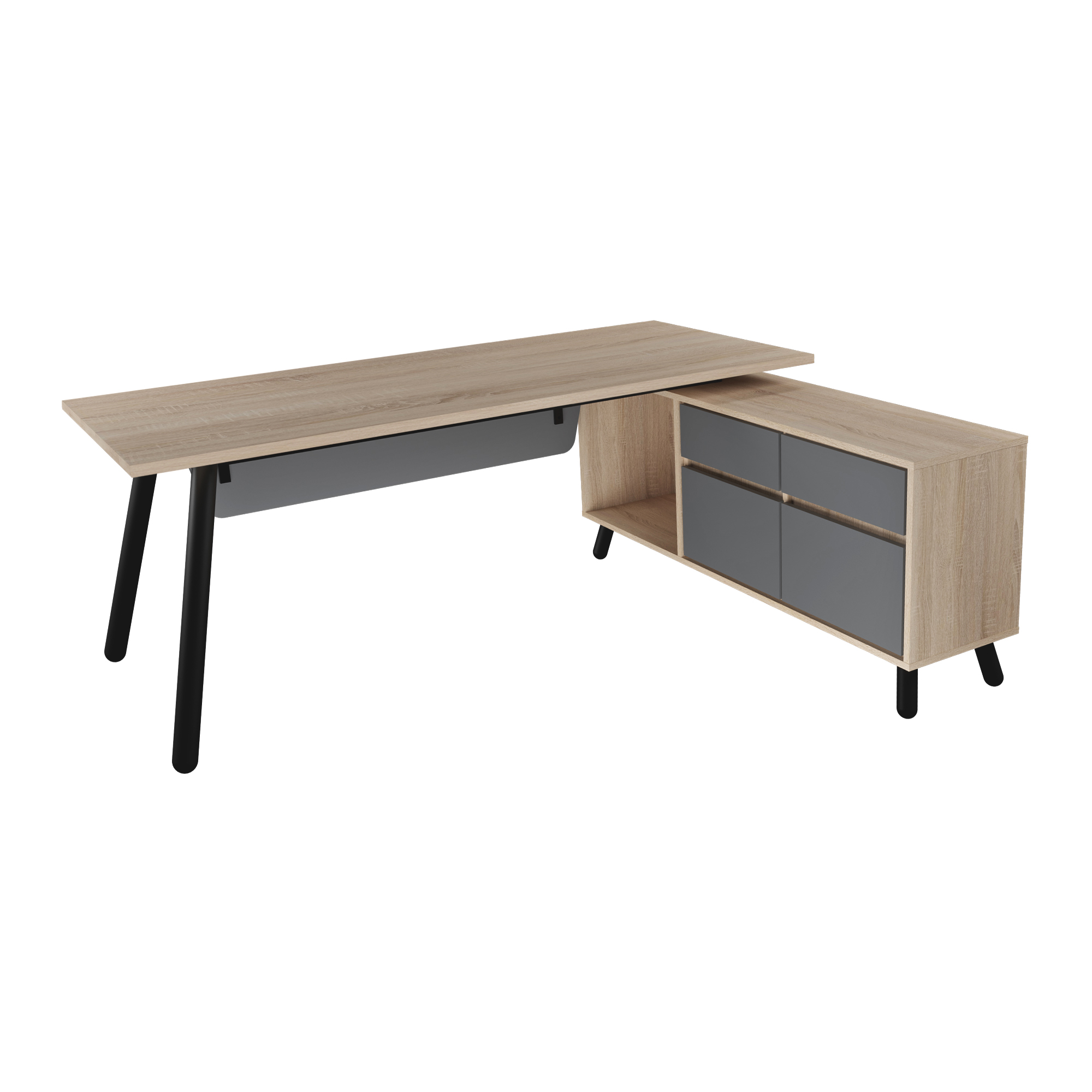 Product Catalog - FUSION Desk+Built-in Box Right