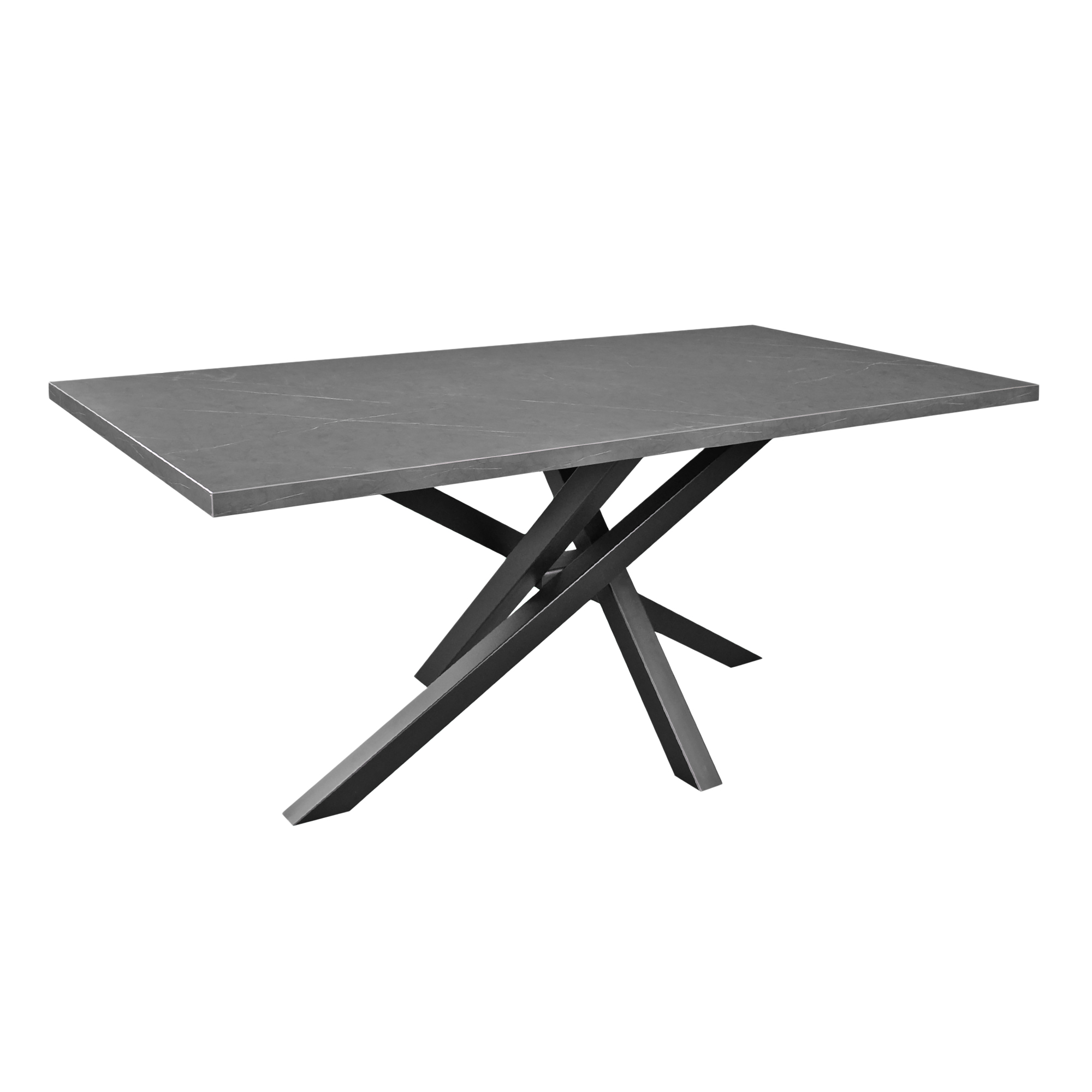 Product Catalog - Dakota Table Black Marble 180×90