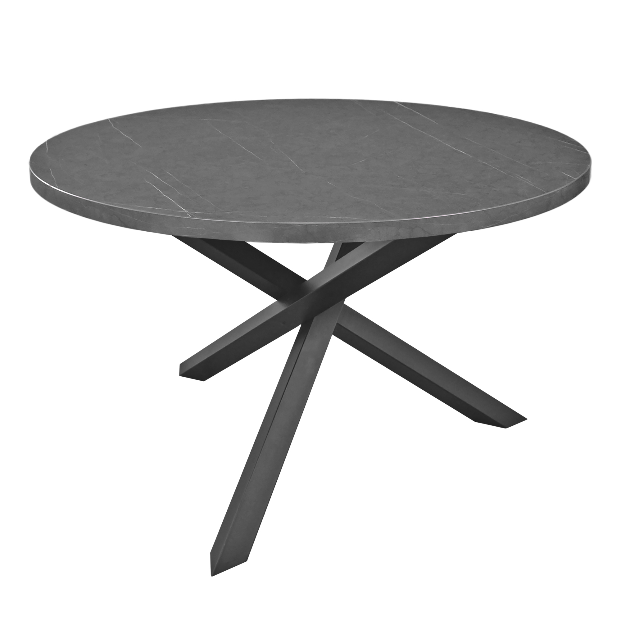 Product Catalog - TOSCANA Black Marble Table D120