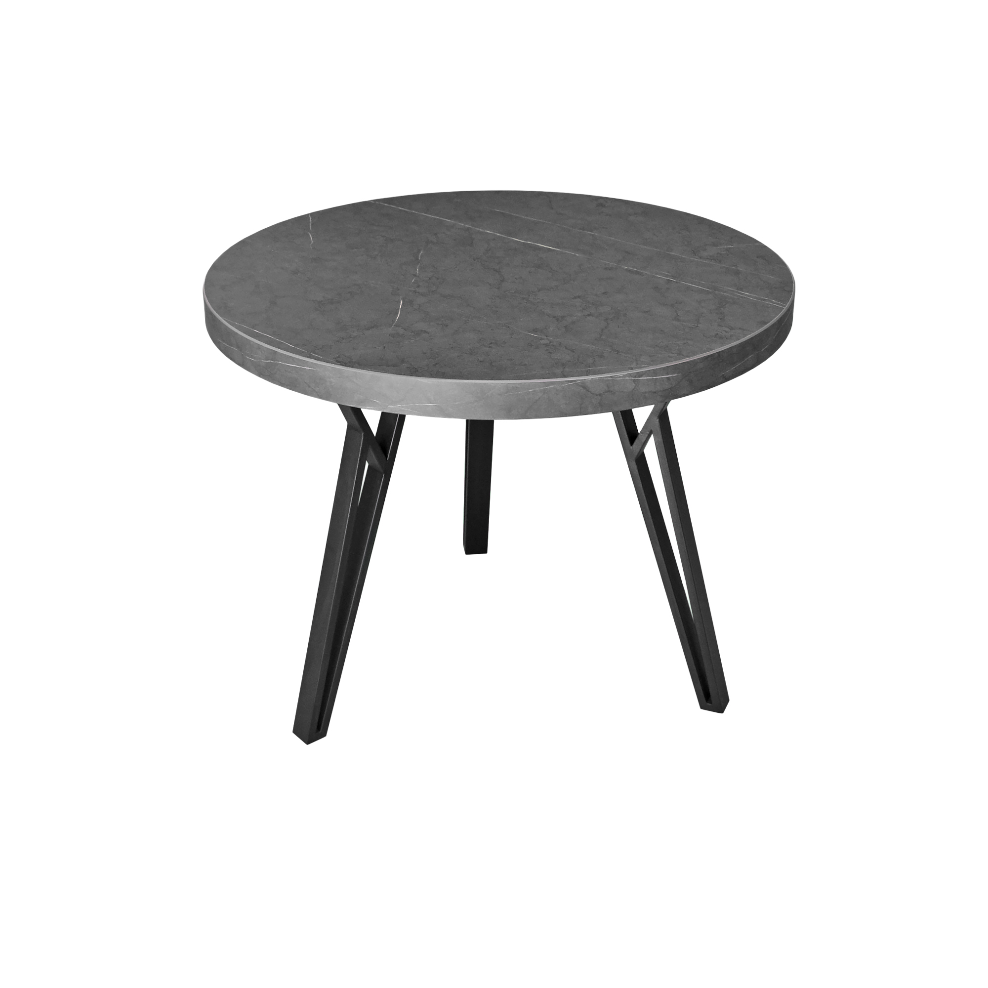 Product Catalog - TOKYO Coffee Table Rondo Black Marble D60
