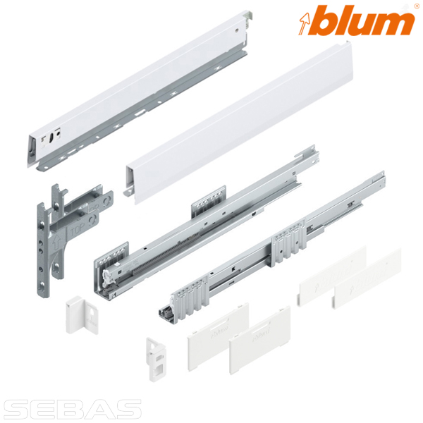 Accesorii sertare - Sertare MERIVOBOX N ALBE. BLUM