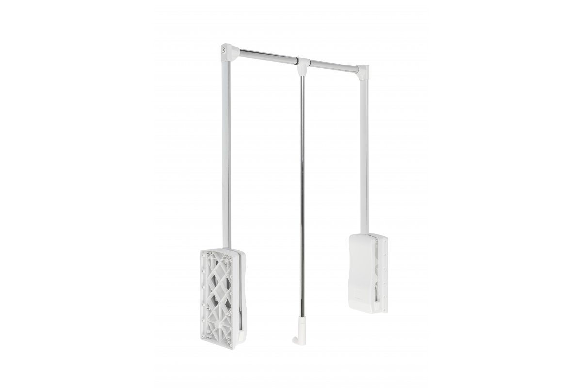 Фурнитура - PG-ST6083-10 Пантограф с масляным подъемником, 645-910 мм, 8 кг, хром/белый