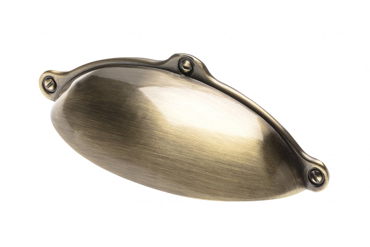 UZ-MARSA-64-09 Handle MARSALA, 64 mm, brushed aged brass [1]