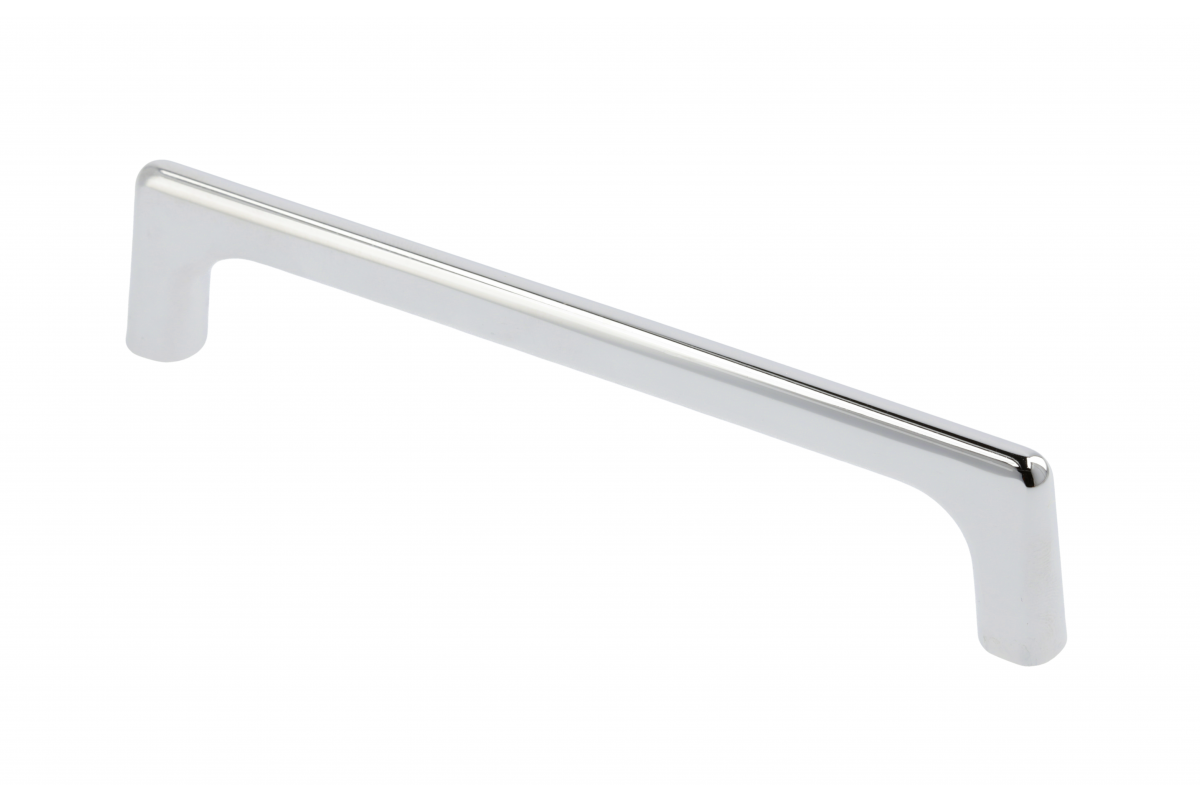 Furniture Hardware - UZ-OCTAVIO-128-01 Handle OCTAVIO, 128 mm, chrome