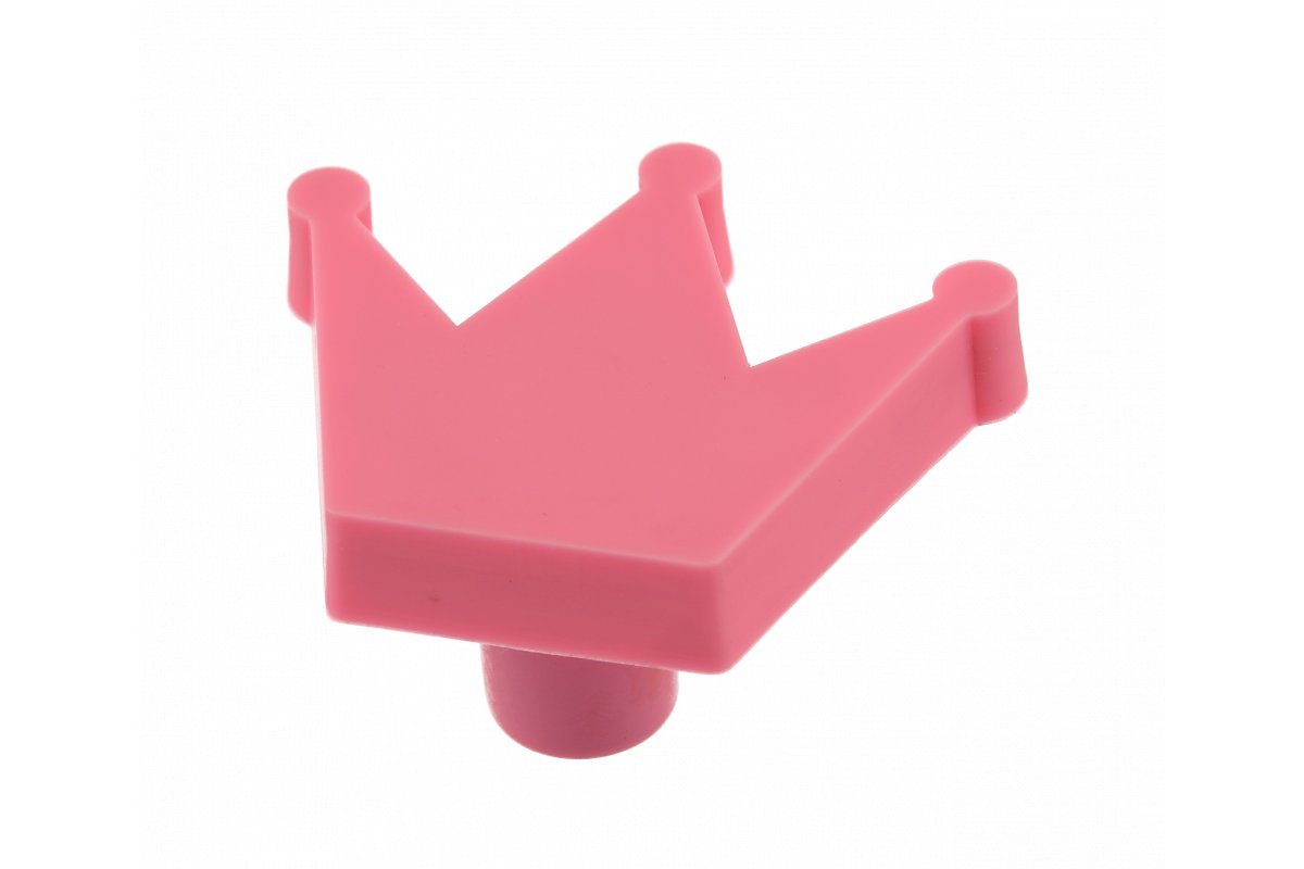 Furniture Hardware - UM-CROWN-RZ Handle CROWN, coroana roz