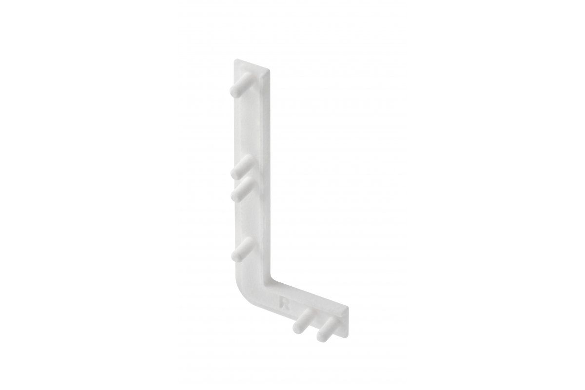 Manere - PA-ZASVELLO-LNP-10 Profile end cap VELLO, white DR