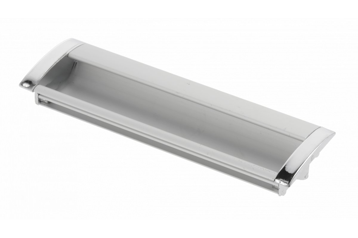 Manere incadrate - UA-01-326096-V1 Handle UA-326, 96 mm, chrome/aluminum