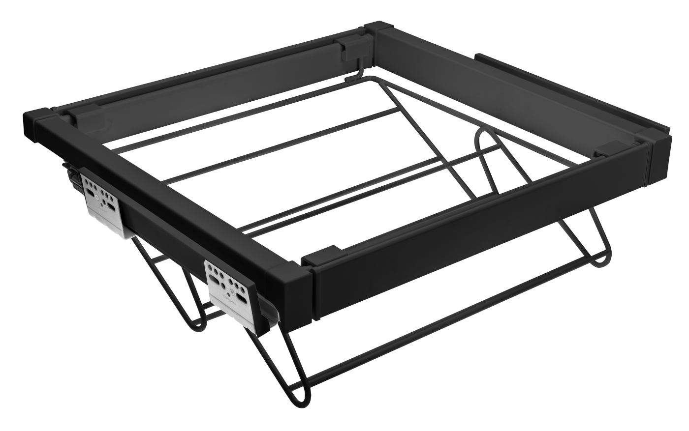 Furniture Hardware - WG-POBUW60-20 Shoe basket ELITE 600 mm, with soft-close, black