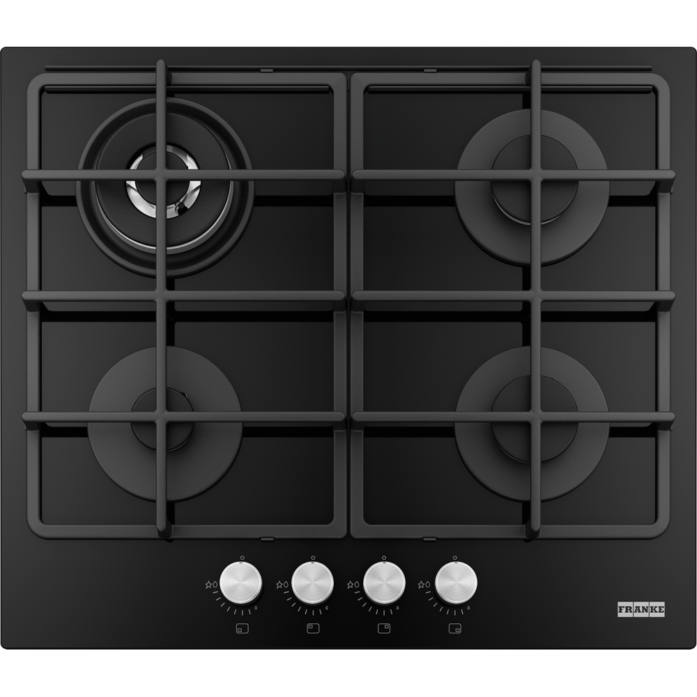 FRANKE - Газовая варочная панель FHSM 604 3G DC BK C