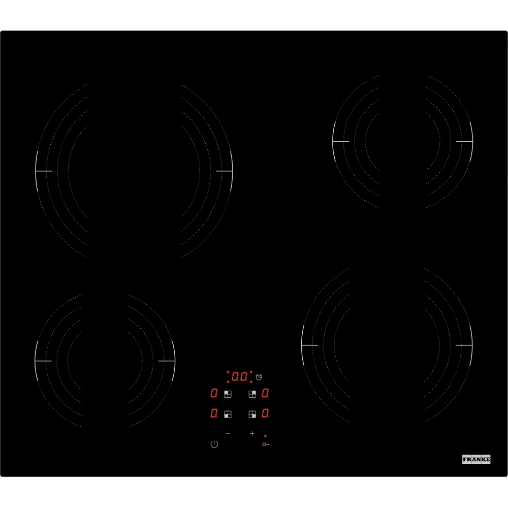 FRANKE - Стеклокерамическая варочная панель FRSM 604 C T BK