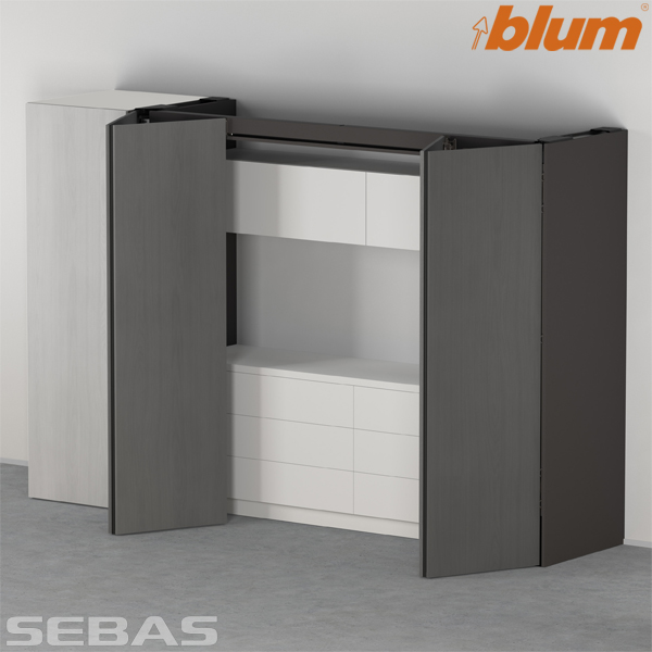 Interior/exterior door accessories - Pocket System REVEGO. BLUM. Made to Order