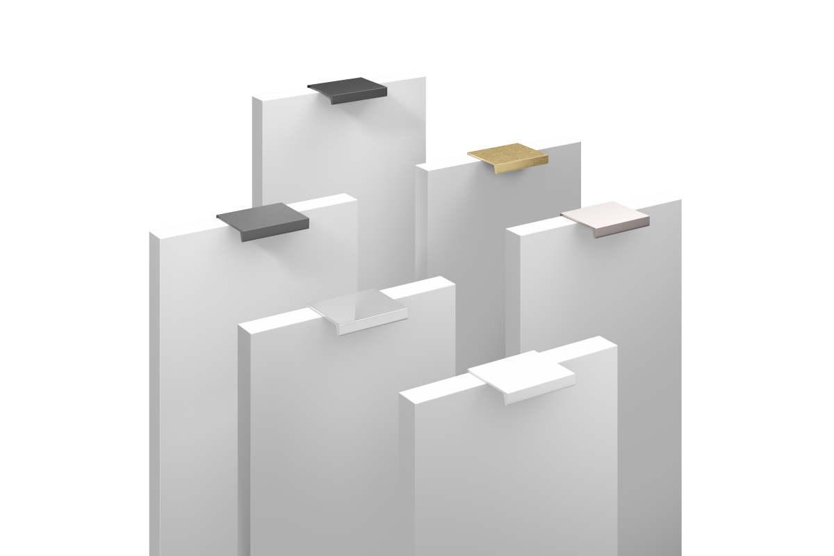Furniture Hardware - UA-HEXI-05 Handle HEXI, 32 mm, aluminum