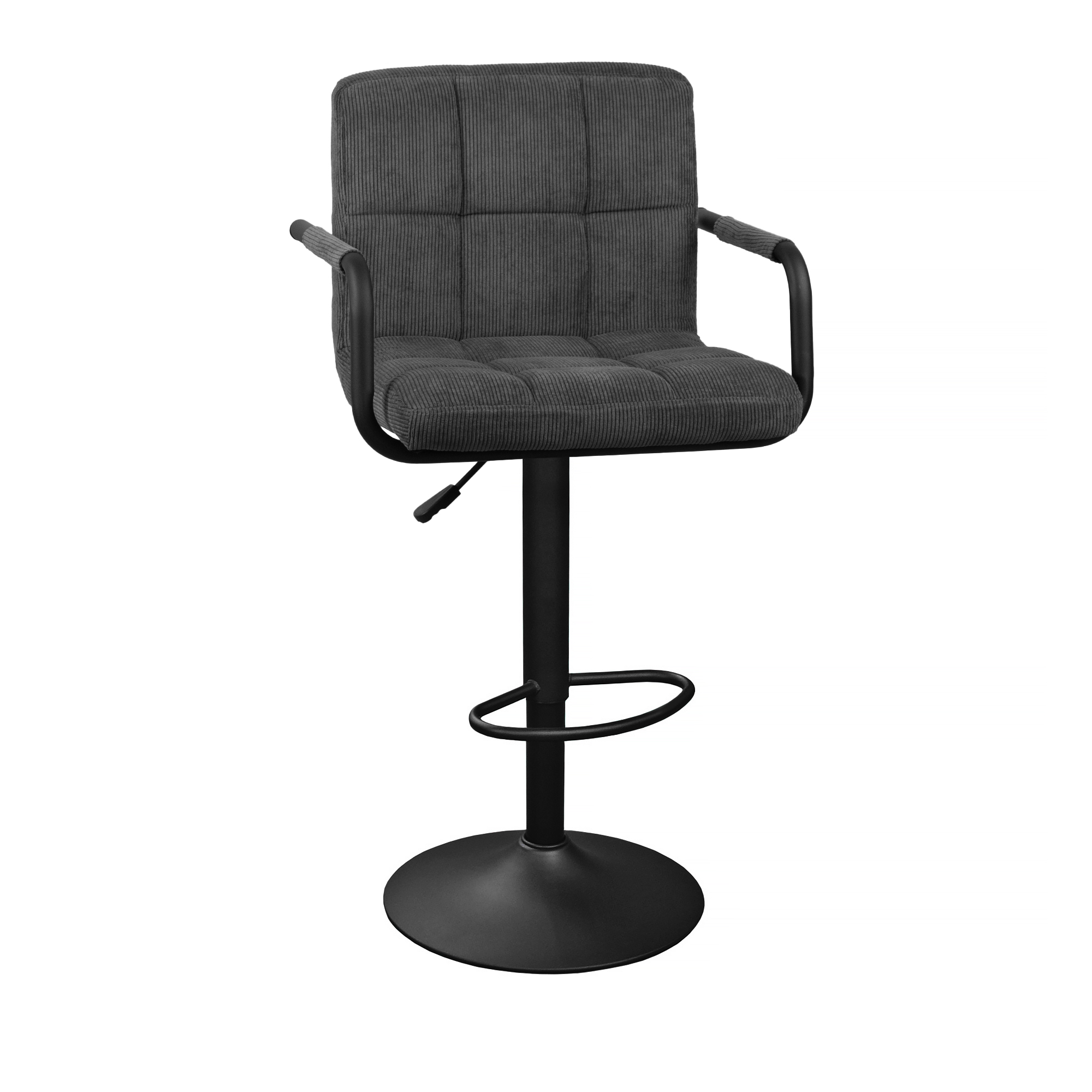 Каталог товаров - Стул Bar SB-042 велюр темно-серый Nr.08+черный legs