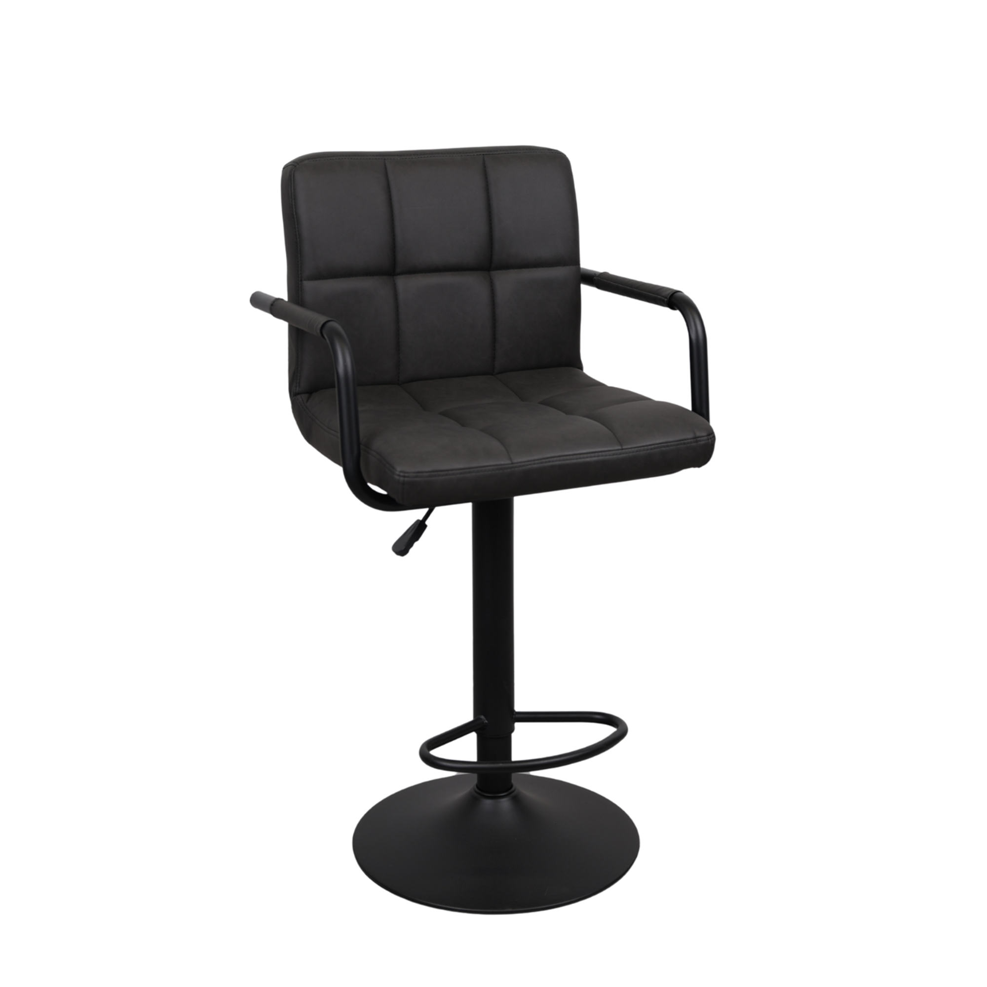 Catalog de produse - Scaun Bar SB-042 BlackPU+Black Leg