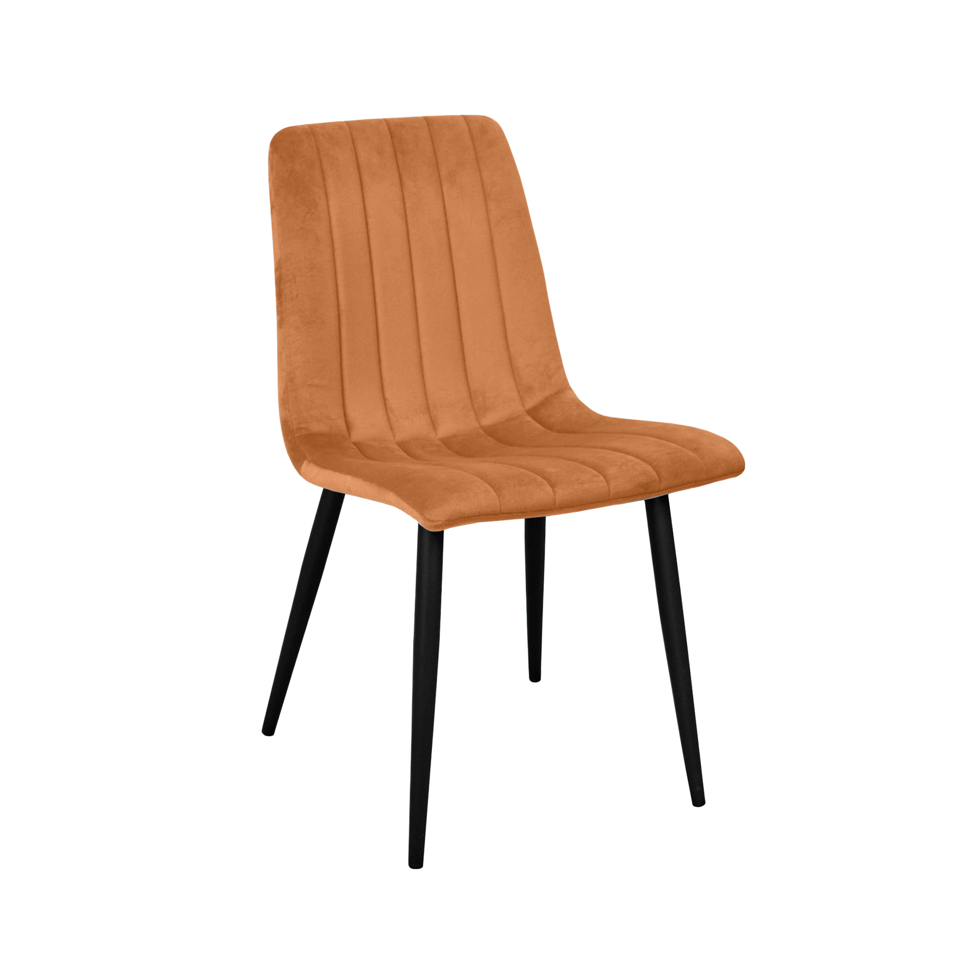 Catalog de produse - Scaun DC-90P N43 Catifea Orange+Black Legs