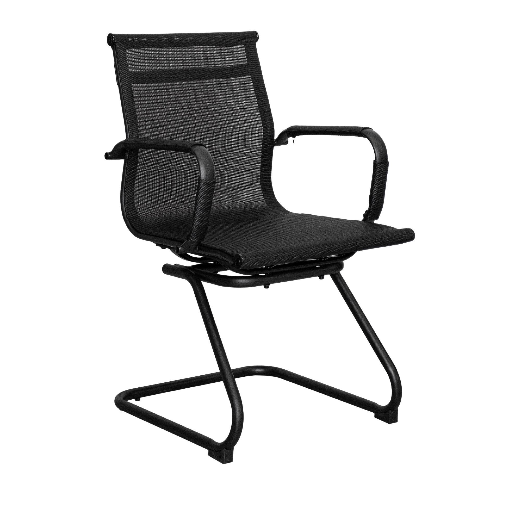 Каталог товаров - Офисный стул F-75L черный/хром / сетка