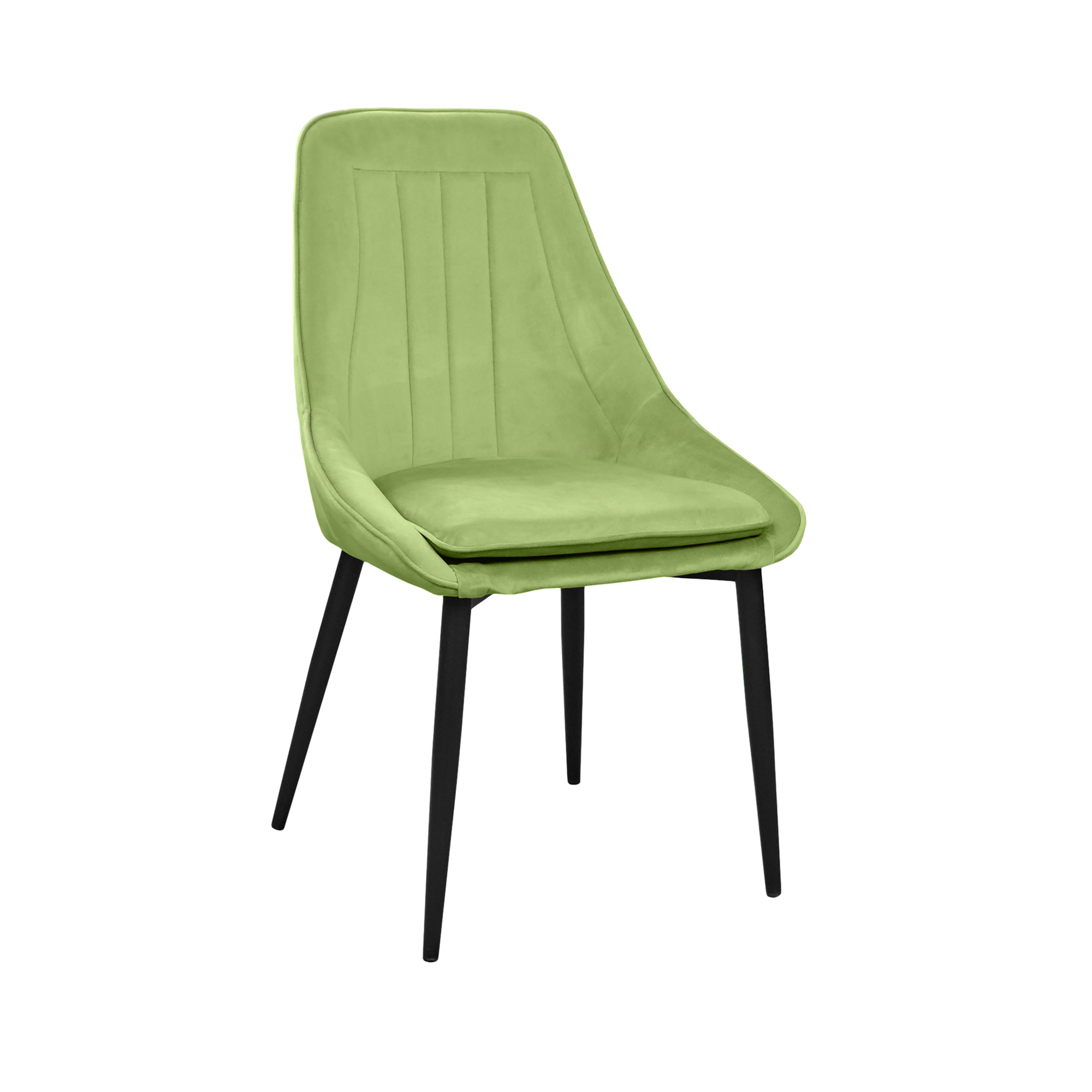Product Catalog - Florida Chair Velvet Light Green HLR54