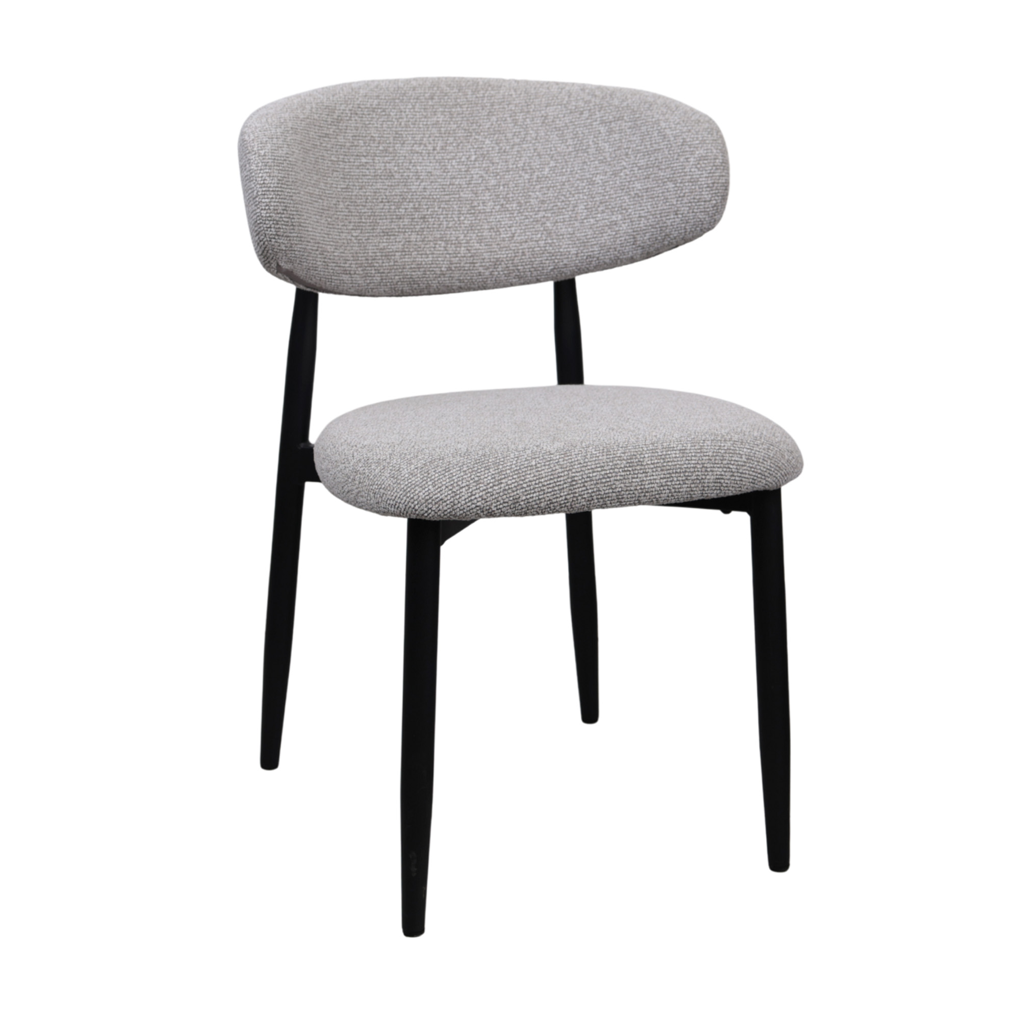 Product Catalog - Meridian Chair Grey+Black Legs