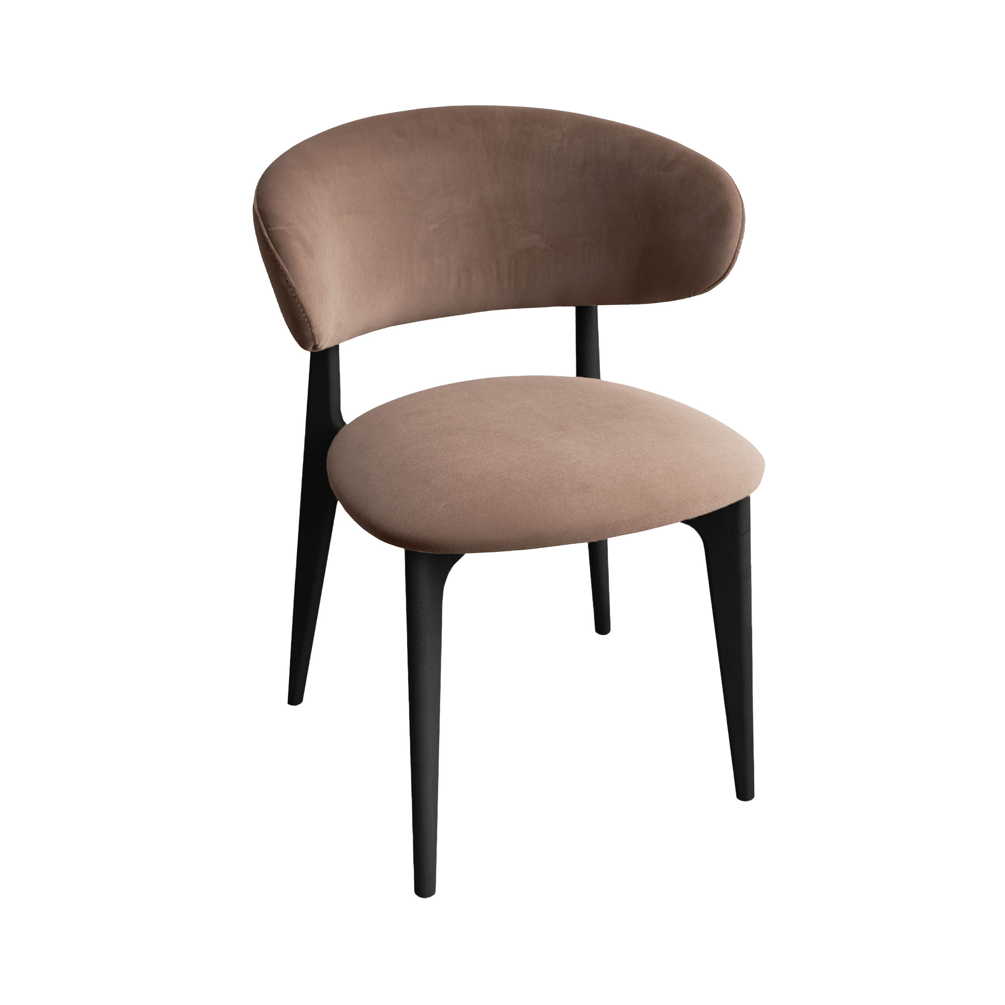 Catalog de produse - Scaun Roses Royal Velvet 4+Black Legs