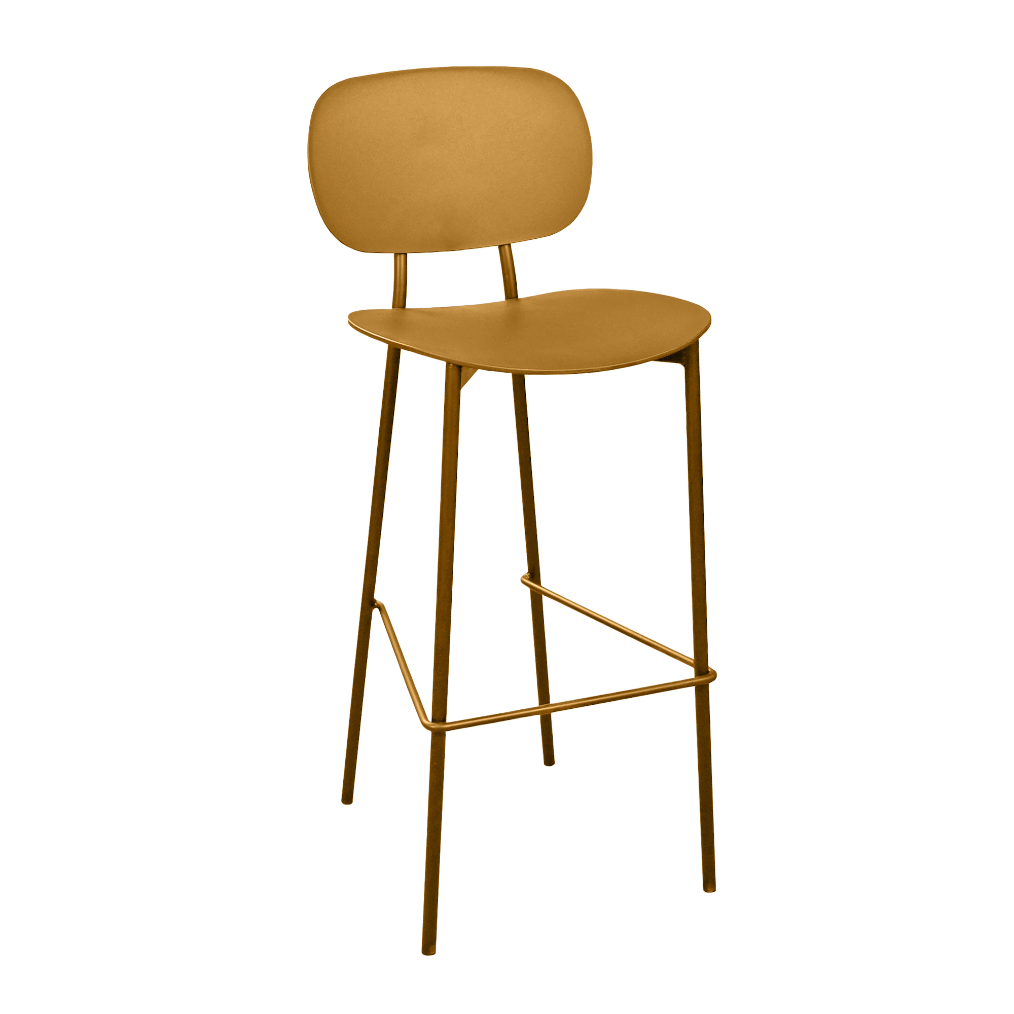 Каталог товаров - Барный стул Flamingo желтый