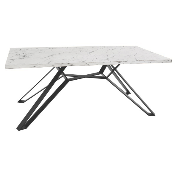Product Catalog - SELENA Table White Marble 180×90