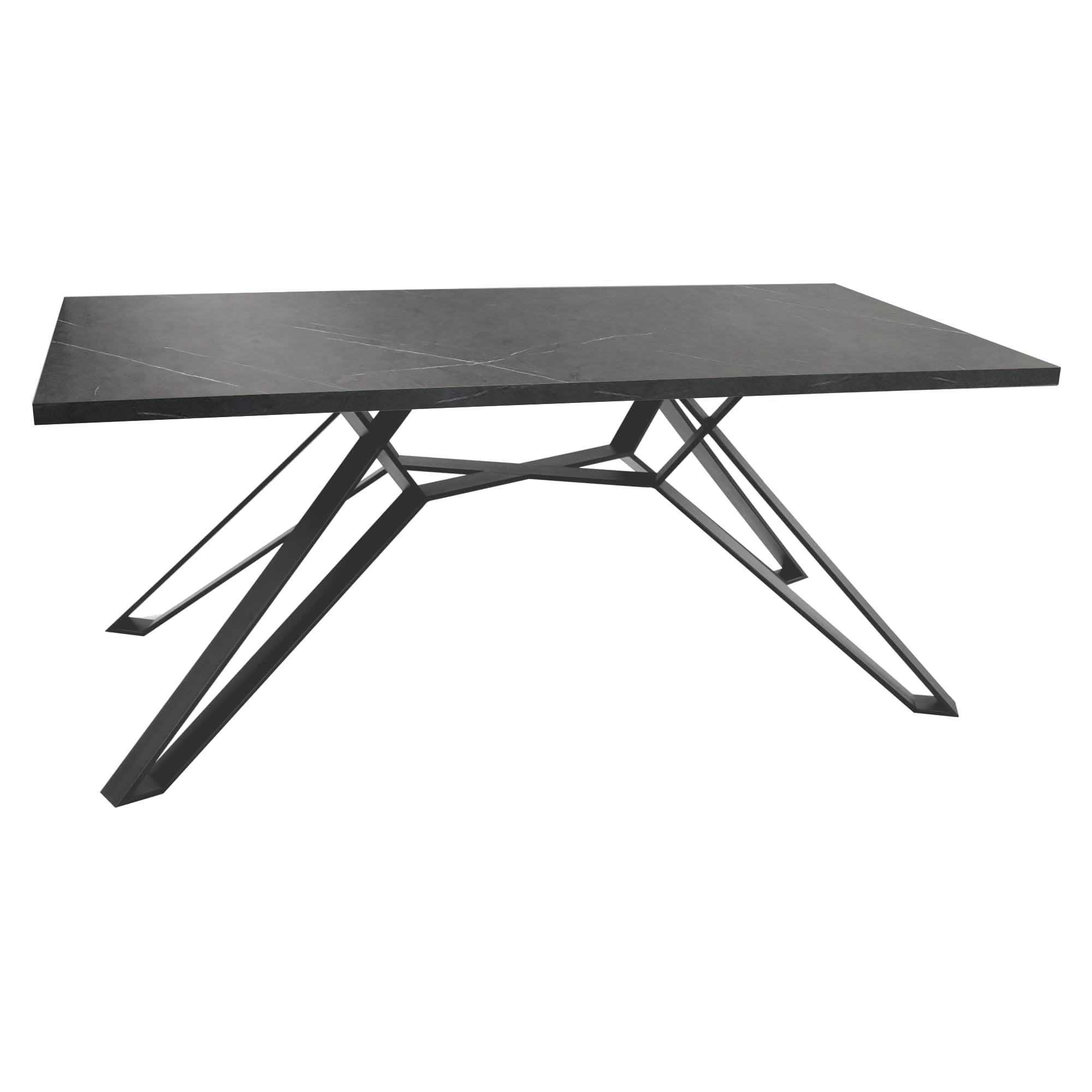 Catalog de produse - Masa SELENA Marmura Neagra 150×80