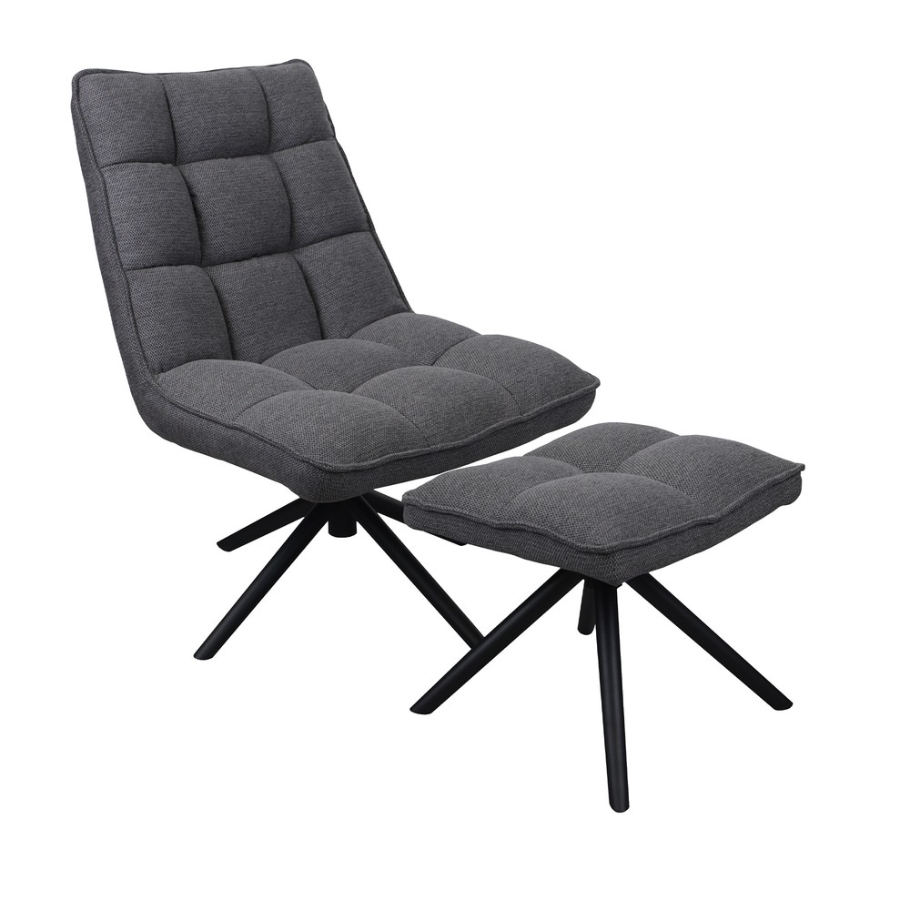 Каталог товаров - Кресло Spello темно-серый