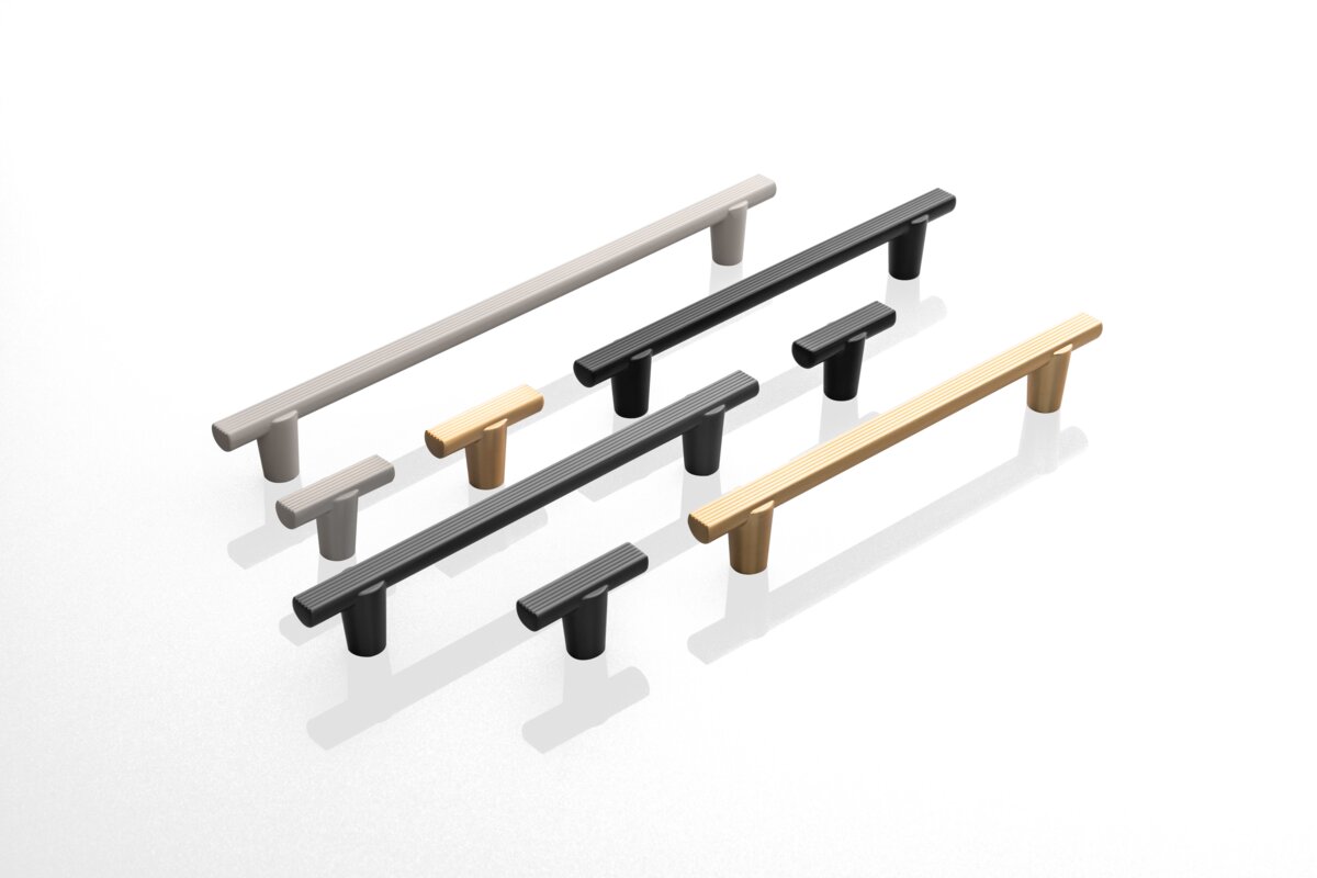 Product Catalog - UZ-RAY-320-23 Handle RAY, 320 mm, cashmere