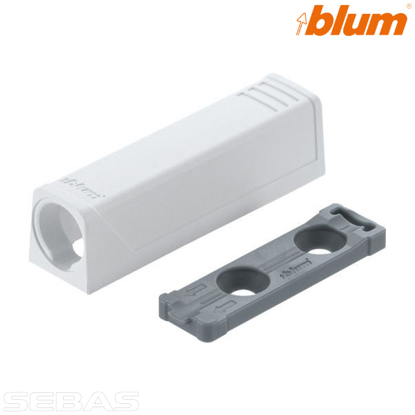 Accesorii uși mobilier - Placuța adaptor pentru TIP-ON, ALB. BLUM