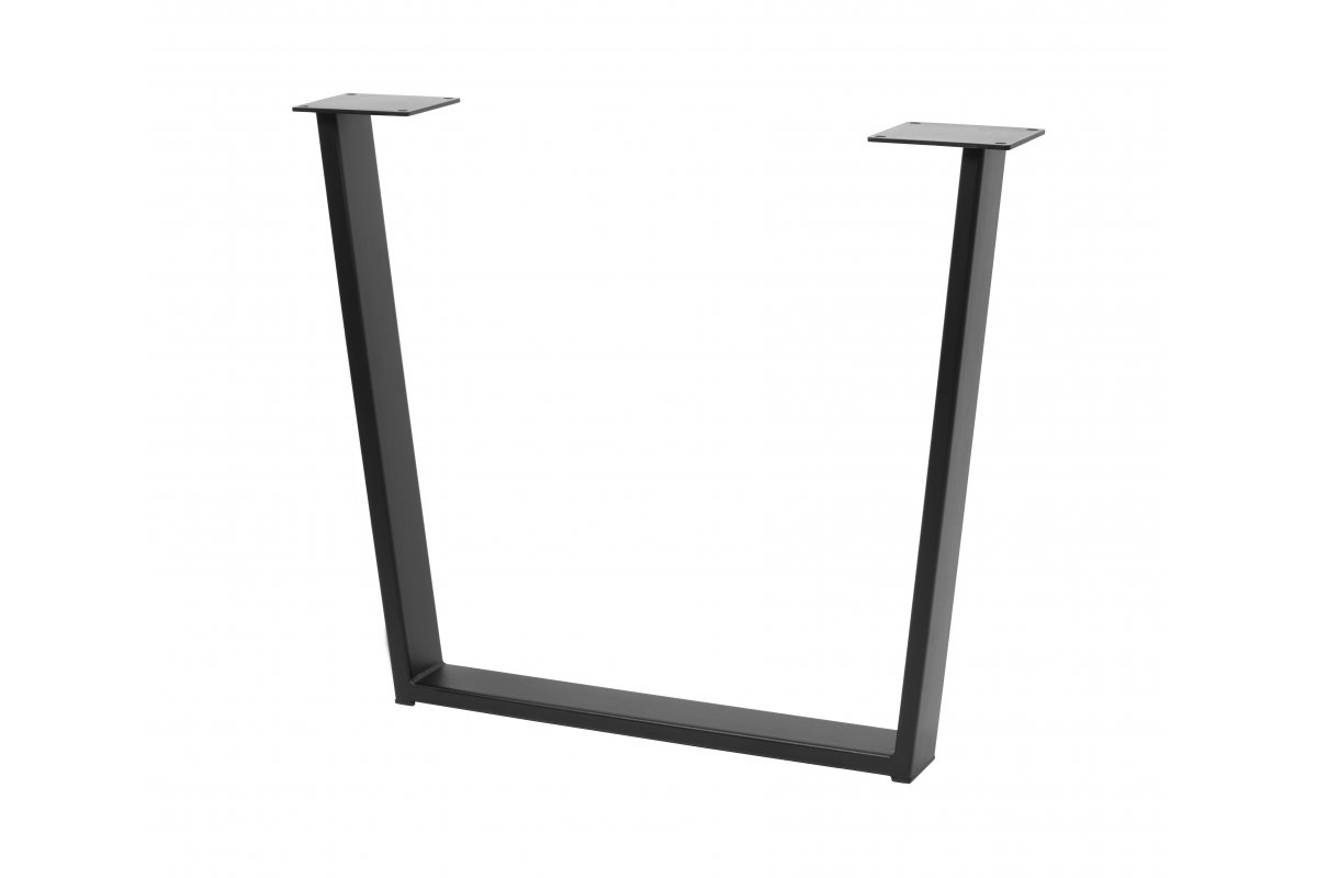 Feronerie - NM-INDUSTRIA-T20-20M Picior INDUSTRIA T, H-710, L-820, profil 20, negru mat