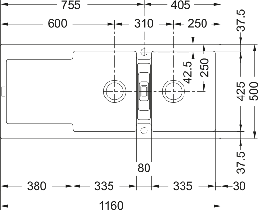 Мойка Maris MRG 621-116 [2]