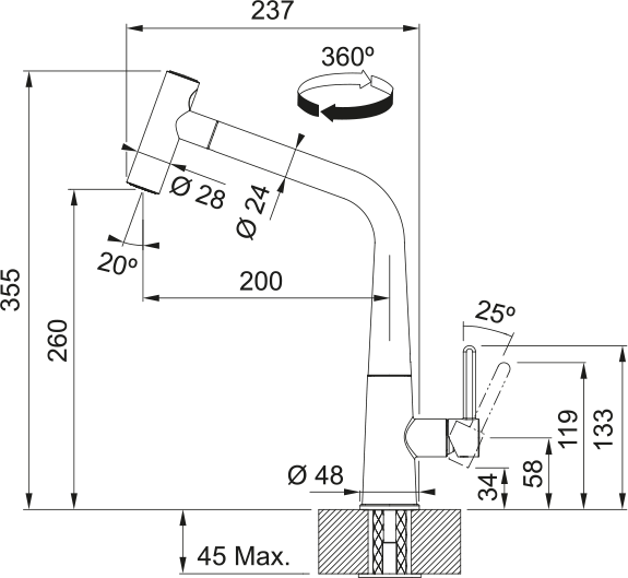 Icon Pull-Out Dual Spray [5]
